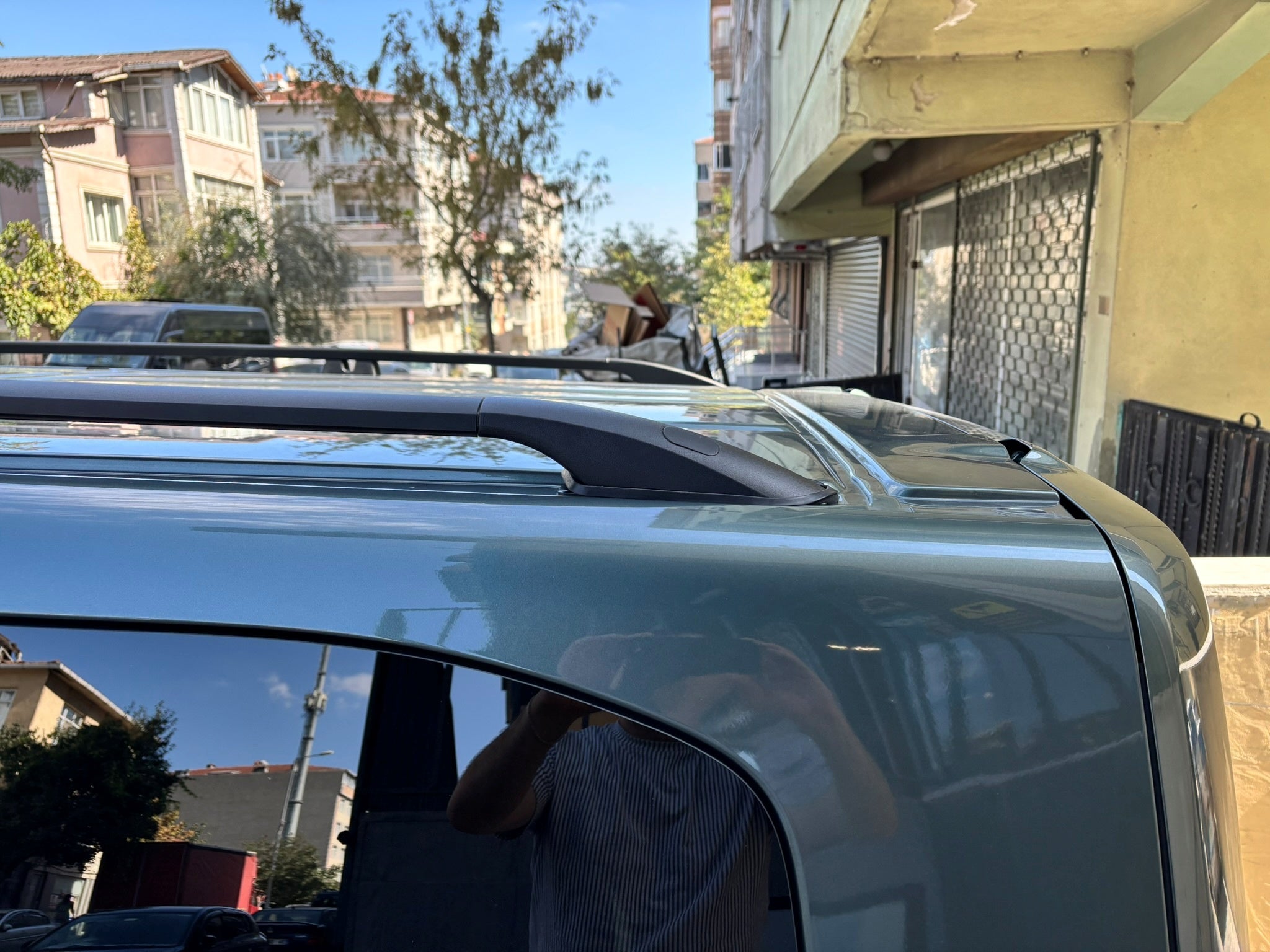 For Fiat Ulysse Roof Rack Rails - Black For Fiat Ulysse Roof Rack Rails - Black